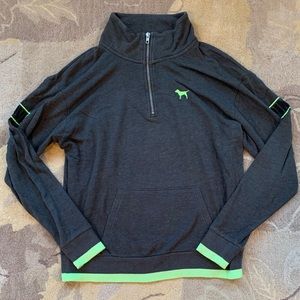 PINK Victoria Secret quarter zip sweatshirt
